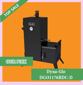 Dyna Glo DGO1176BDC D Charcoal Offset Smoker